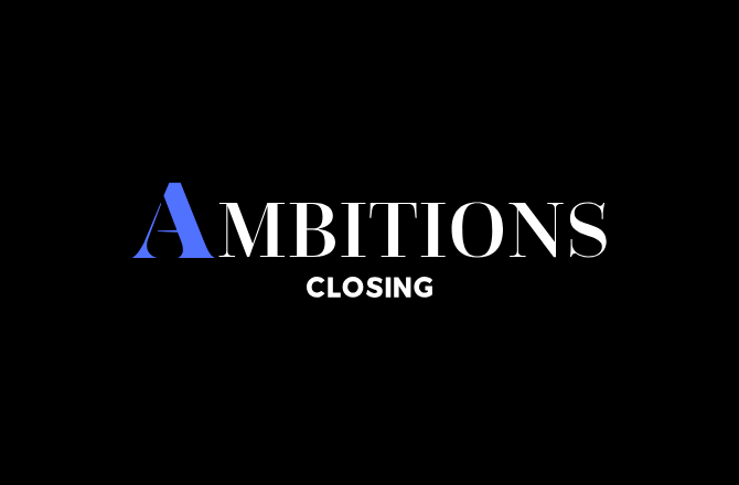 Logo Ambitions Closing